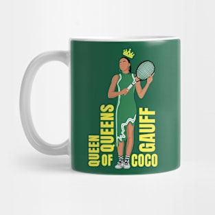 Coco Gauff Queen of Queens Mug